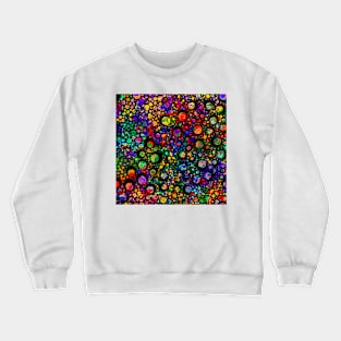 Festival Stained Glass Dots Crewneck Sweatshirt